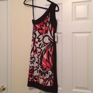 NWT One-Shoulder Dress